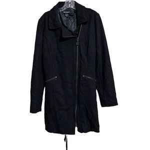 Hot Topic Sz Lg Peacoat Corset Tie Back